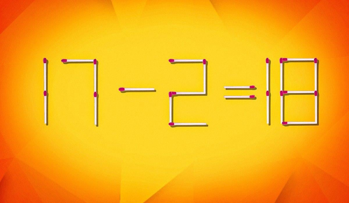 Wohin muss man 1 Streichholz verschieben, damit die Gleichheit stimmt: ein faszinierendes Rätselspiel