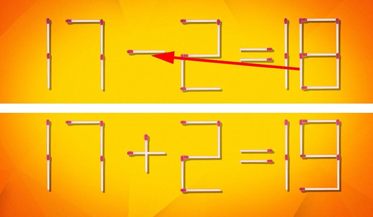 Wohin muss man 1 Streichholz verschieben, damit die Gleichheit stimmt: ein faszinierendes Rätsel