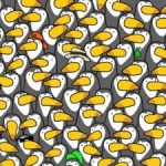 Ein Rätsel für Megahirne: Nur wenige finden den Pinguin in