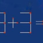 Ein Streichholzrätsel für Kinder, das nicht alle Erwachsenen lösen werden