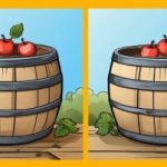 IQ-Test: Finde 3 Unterschiede in einem Bild von Äpfeln auf