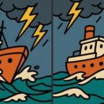 IQ-Test: Finde 3 Unterschiede in einem Bild von einem Schiff