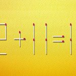 Welche Übereinstimmung muss gezogen werden, damit die Gleichheit richtig ist: